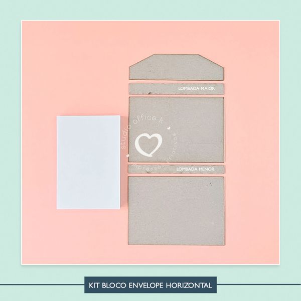 Kit Bloco Horizontal - envelope