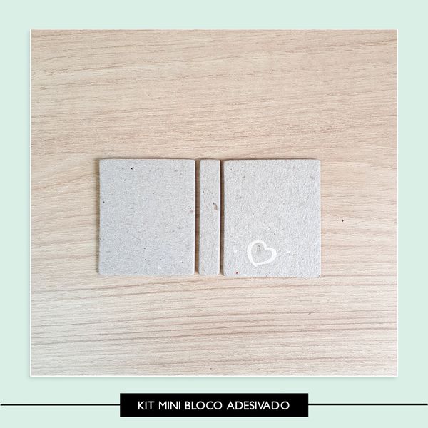 Kit para Mini Bloco Adesivado