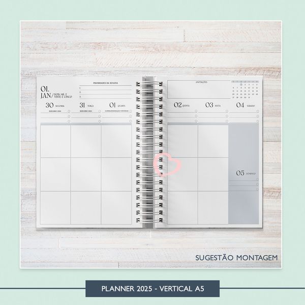 Planner 2025 - Vertical