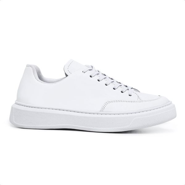 Tênis Guitte Urban All White Couro Legítimo