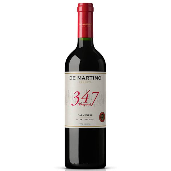 De Martino Reserva 347 Vineyards Carmenere 750ml