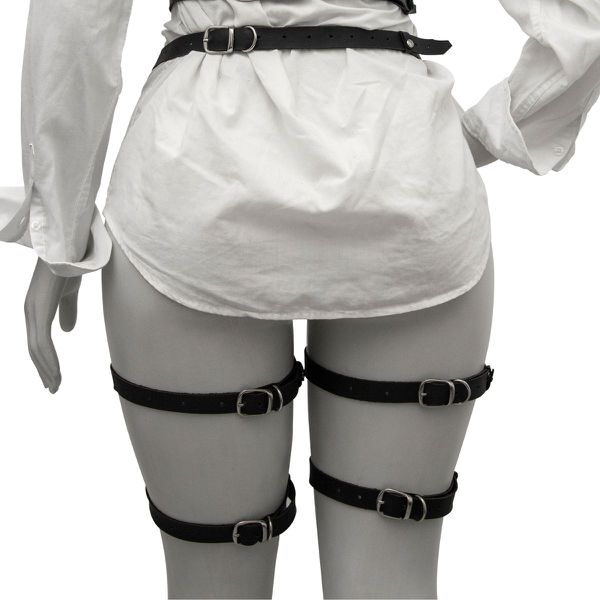 Harness de Coxa e Cintura com Duas Tiras em Cada Perna