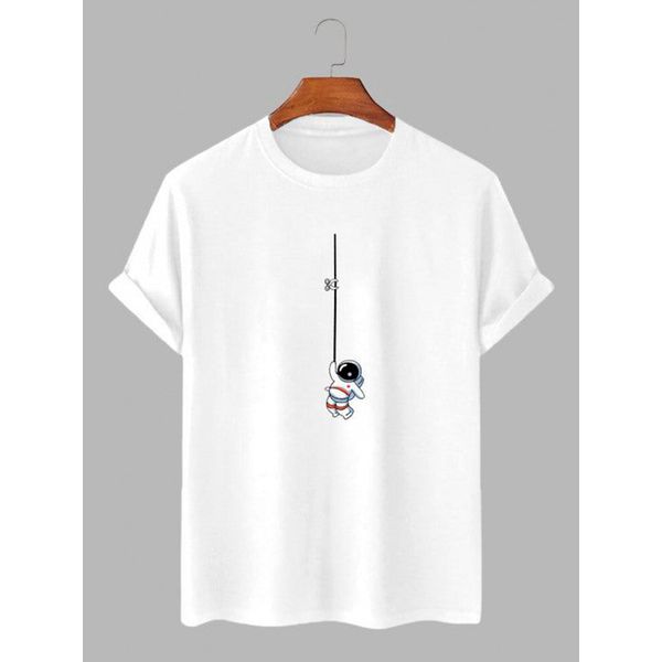 Camiseta Estampada Frente Astronauta