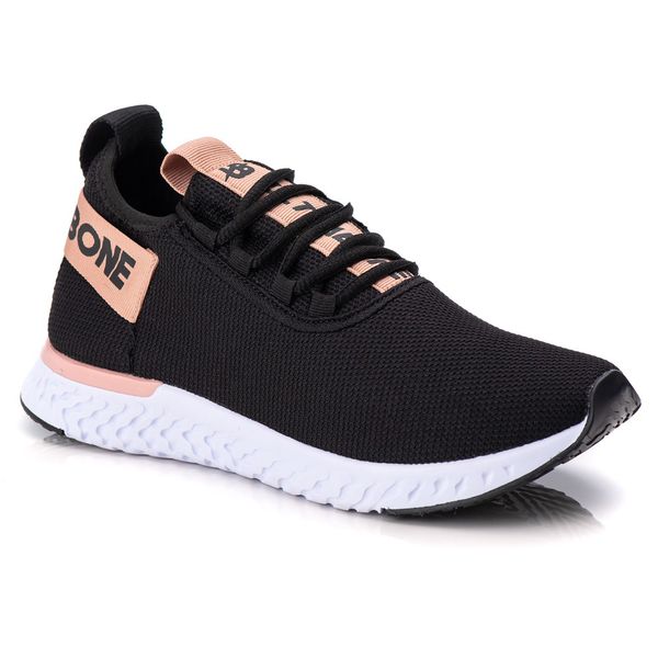Tênis Feminino Preto/Nude