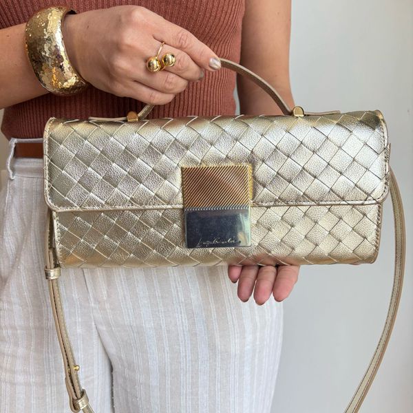 BOLSA OURO LIGHT LUIZA BARCELOS