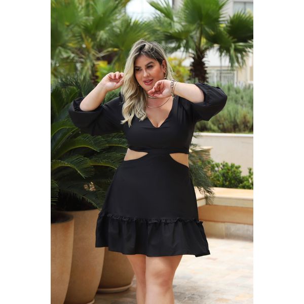 Vestido infantil plus cheap size