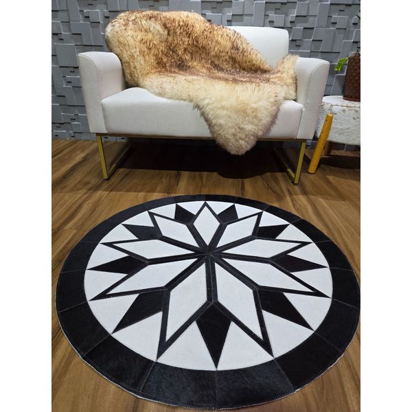 Mandala preta e branca