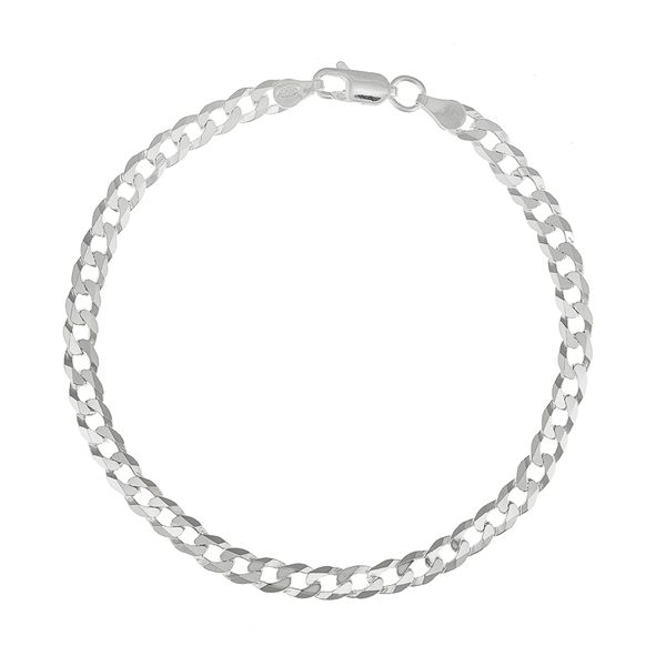 Pulseira Masculina Elo Grumet em Prata 925 