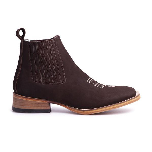 Bota cano curto virado new arrivals