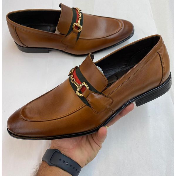 SAPATO SOCIAL GUCCI CARAMELO