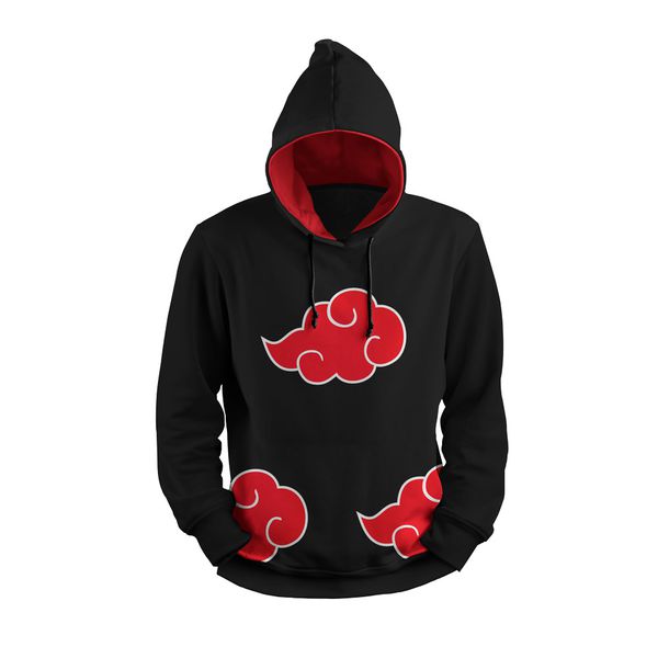 MOLETOM COM CAPUZ AKATSUKI