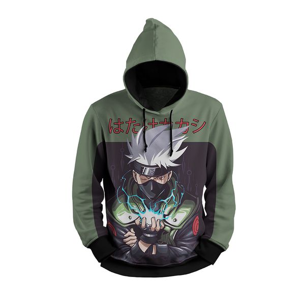 MOLETOM COM CAPUZ KAKASHI