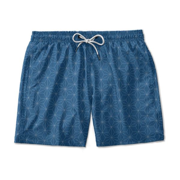 SHORT PRAIA MASCULINO LINHAS 