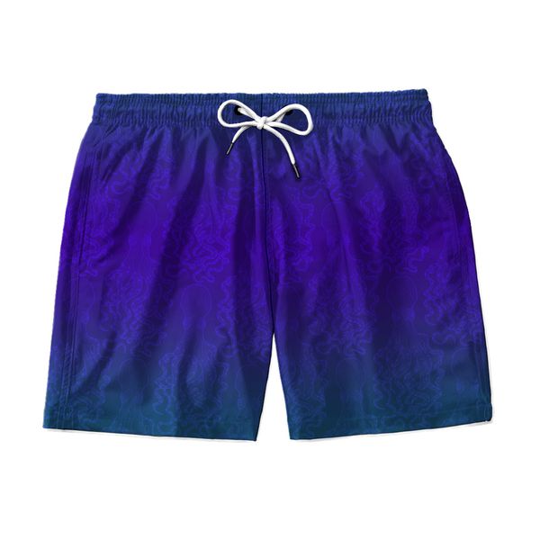 SHORT PRAIA ROXO DEGRADE POLVOS