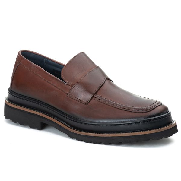 Sapato Loafer Katar Confort Mouro 2202