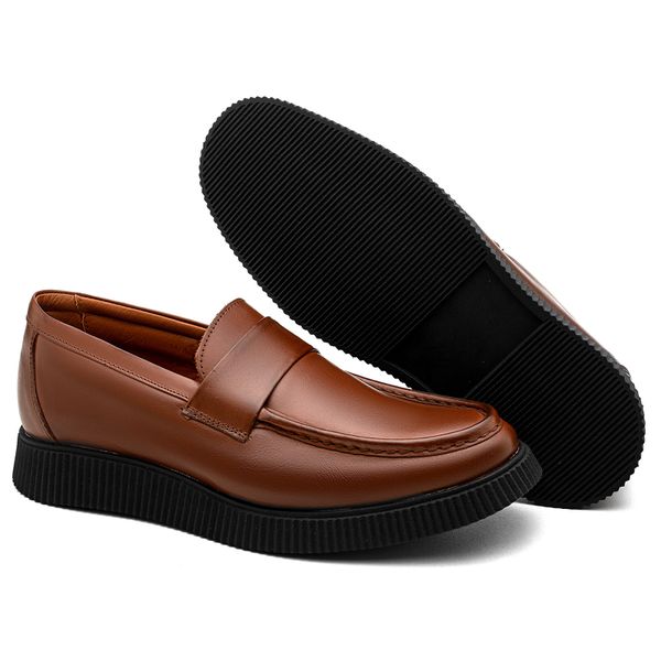 Loafer Casual Tokio Comfort Mouro 19000