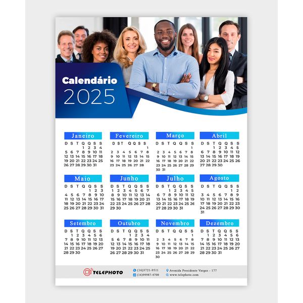 Calendário Corporativo 2025