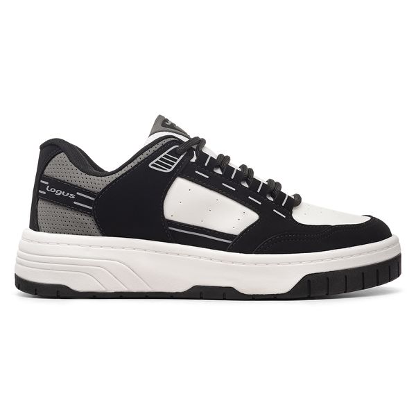 Tênis Street Flip Logus Branco e Preto