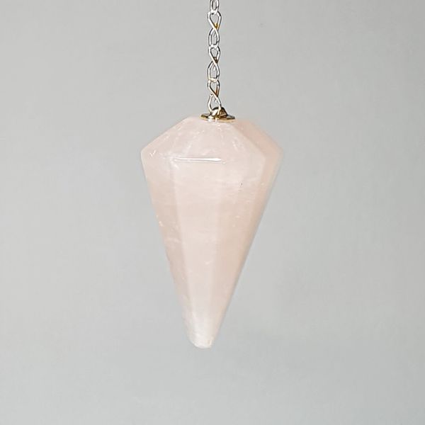 Pêndulo de Quartzo Rosa