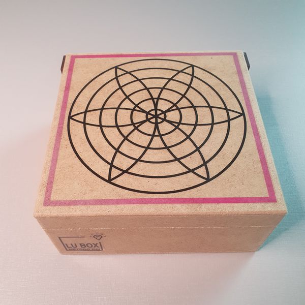 Mini LU BOX de Relacionamentos - Mini Caixa de Relacionamentos