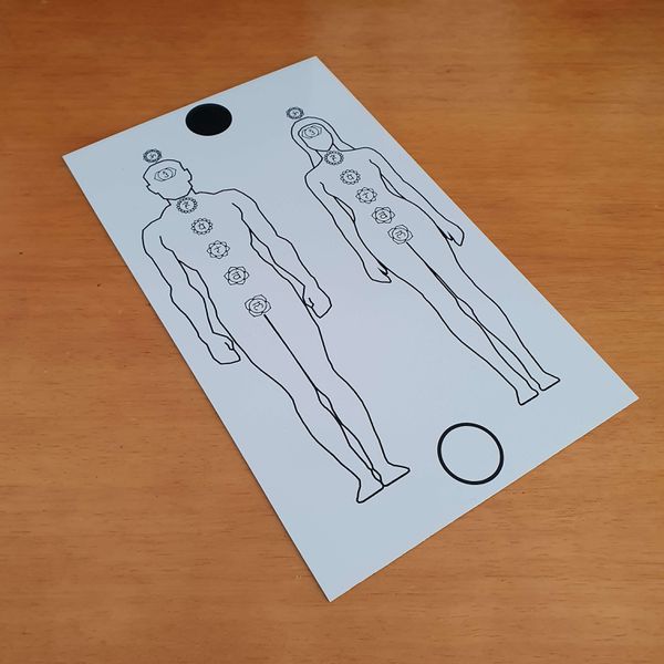 Gráfico Figura Humana Masc. e Fem. - Corpo Humano PS PVC