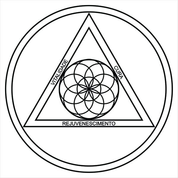 Gráfico Revitalizador dos Chakras PS PVC