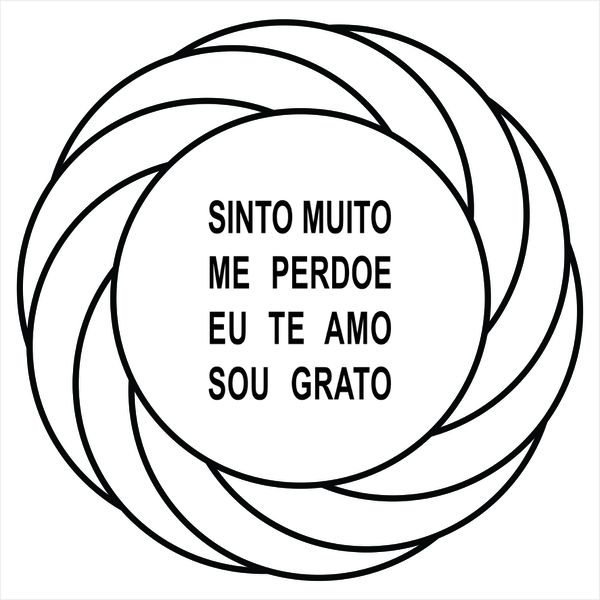 Gráfico Turbilhão com Ho’oponopono PS PVC