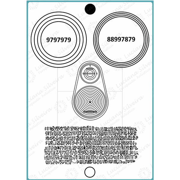 KIT Mesas de Gráficos para Proteção na Cama - Placas Radiônicas para Proteção na Cama