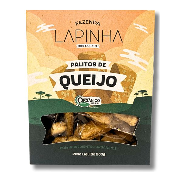 BISCOITO DE QUEIJO - FAZENDA MARGARIDA - 200G.