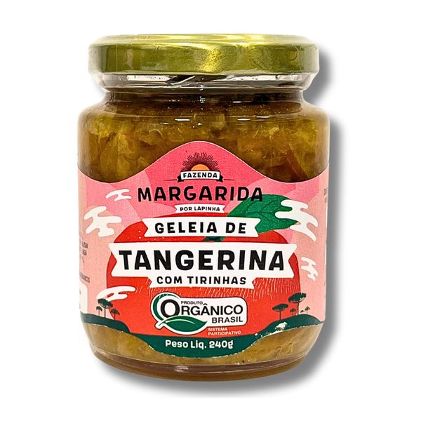 GELEIA DE TANGERINA - FAZENDA LAPINHA - 240G.
