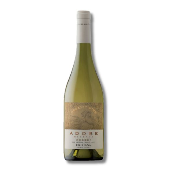VINHO BRANCO CHILENO - ADOBE RESERVA CHARDONNAY 750 ML.