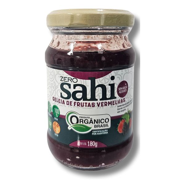 GELEIA DE FRUTAS VERMELHAS ZERO SAHI - 180G.