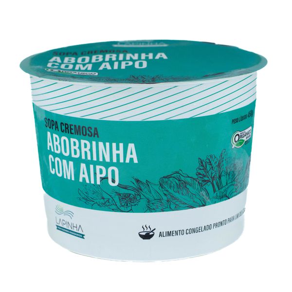 SOPA DE ABOBRINHA COM AIPO - LAPINHA - 450ML.