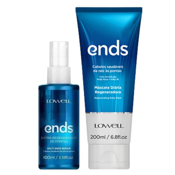 Kit Lowell Ends(2)Mascara+Extra Regenerador - 4506