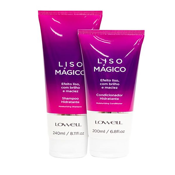 Kit Lowell Keeping Liss Liso Mágico Shampoo + Condicion 2003