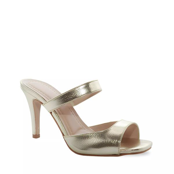 197013FP-Sandália Feminina Salto Fino – Elegância e Conforto em Cada Passo Dourada