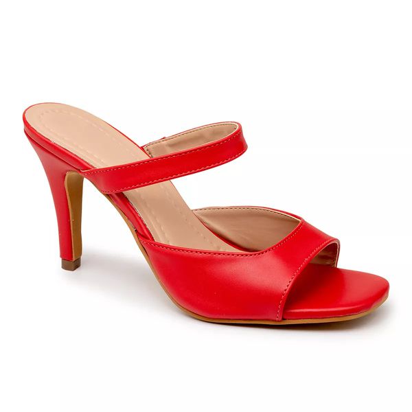 197013FP-Sandália Feminina Salto Fino – Elegância e Conforto em Cada Passo vermelho