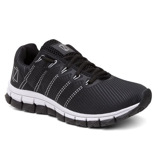 1028LLZ-Tênis Masculino Esportivo Titan para Academia e Atividades Física preto