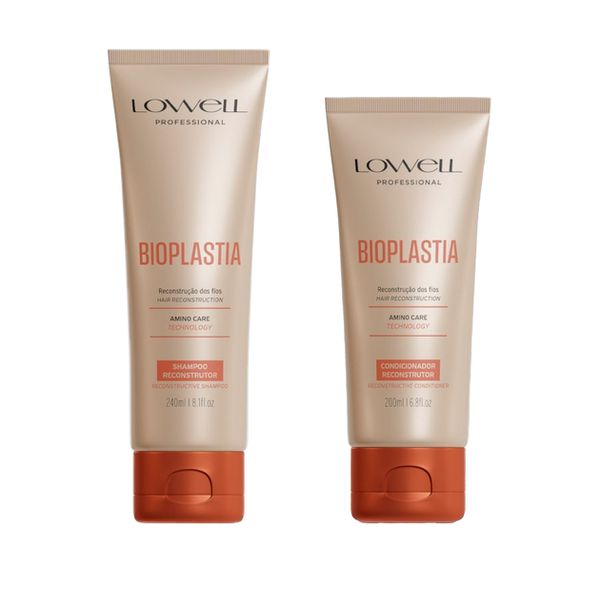 4611LW-Kit Bioplastia shampoo 240ml+Condicionador 200 ml LOWELL