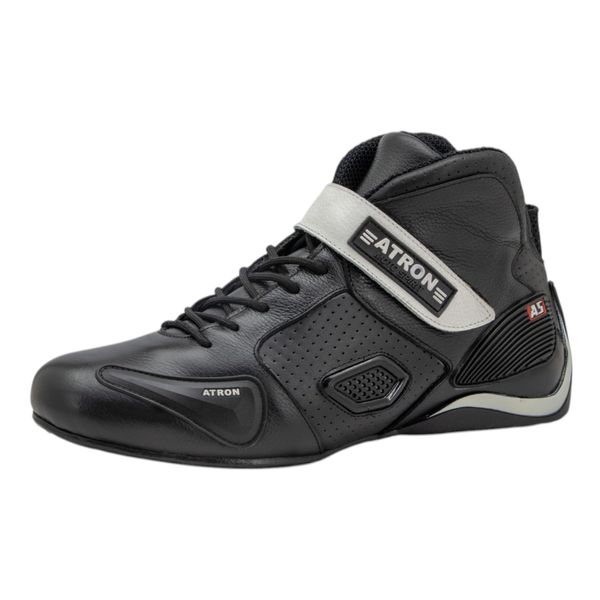 Bota motors de couro Corrida ideal p/automobilismo XK 314A Preto