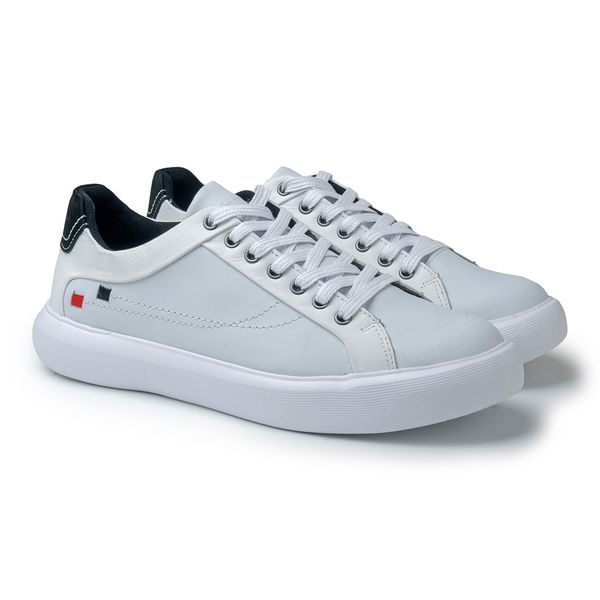 Sapatenis Casual Masculino Cell - Branco