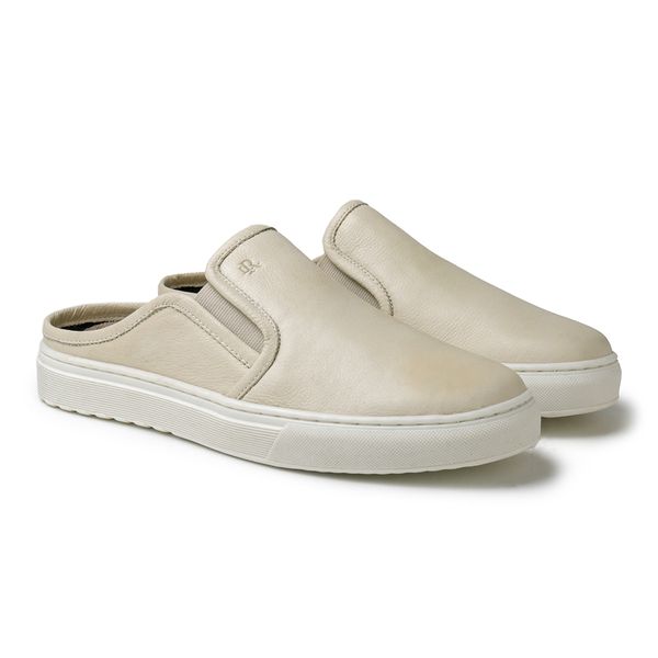 Mule Masculino Connect em Couro - Neve