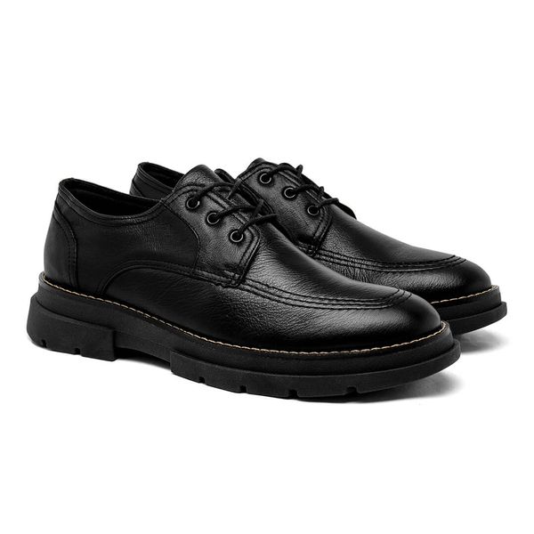 Sapato Derby Laroche Everest em Couro - Preto