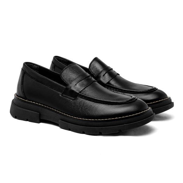 Sapato Loafer Laroche Everest em Couro - Preto