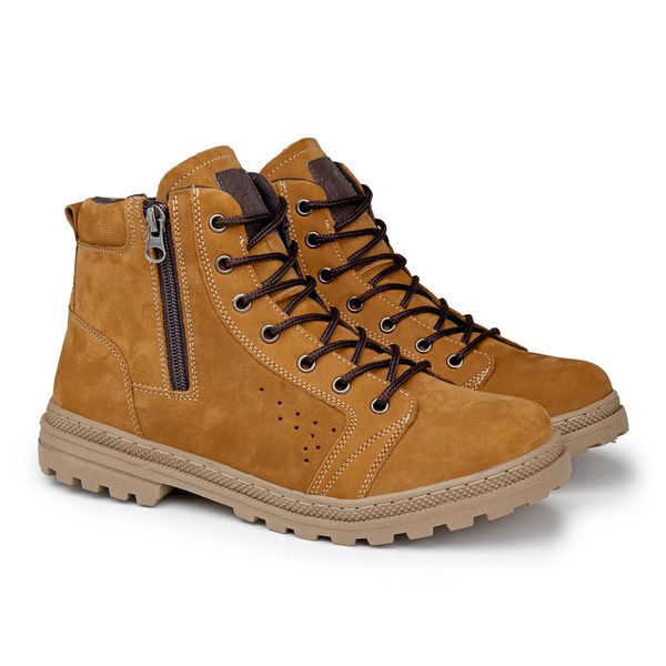 Bota Vacanza em Couro - Yellow