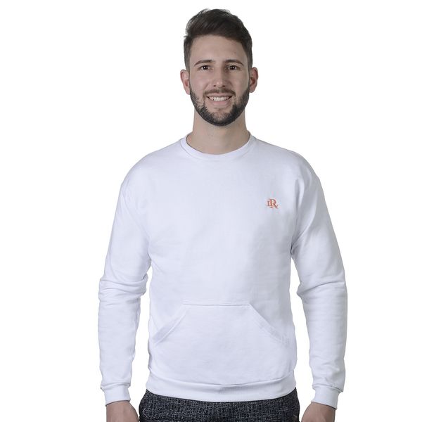 Moletom Básico Laroche - Branco