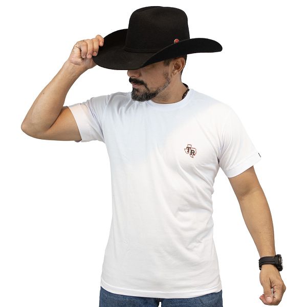 Camiseta Branca Logo Pequena