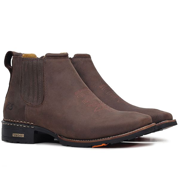 Botina Texana Zebu Original 57020 Mustang Graxo | TEXASKING