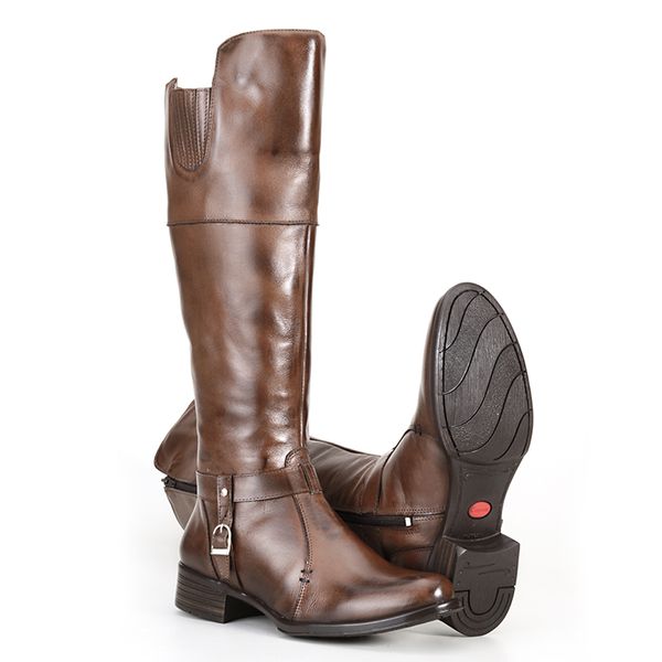 Bota Montaria Over the Knee em Couro TEXASKING