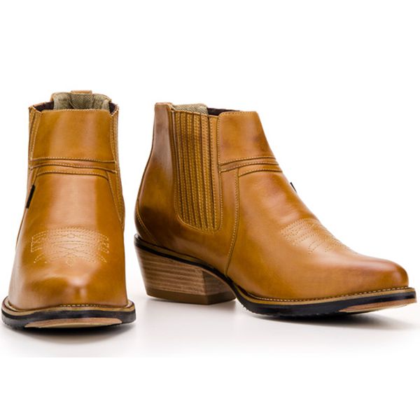 Botas masculinas solado de pneu discount